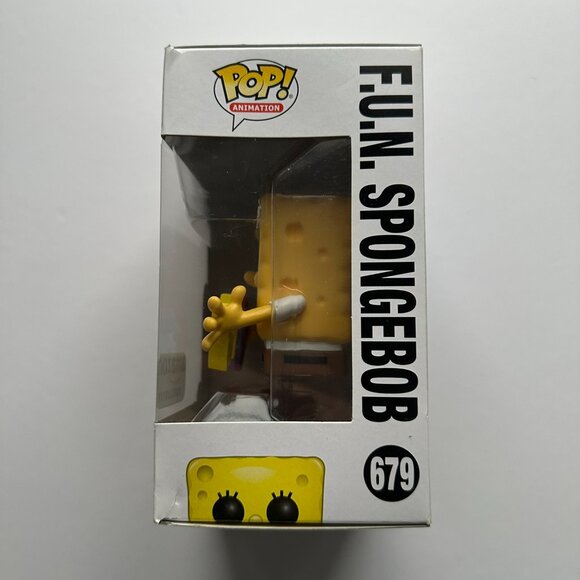 Funko Pop! SpongeBob SquarePants: F.U.N. Spongebob Amazon Exclusive Vinyl Figure - Picture 2 of 6